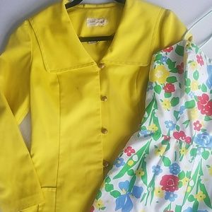 Vintage Yellow Coat